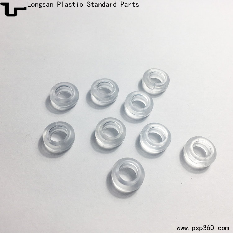 透明护线套 算盘珠护套PVC护线圈用于10mm孔
