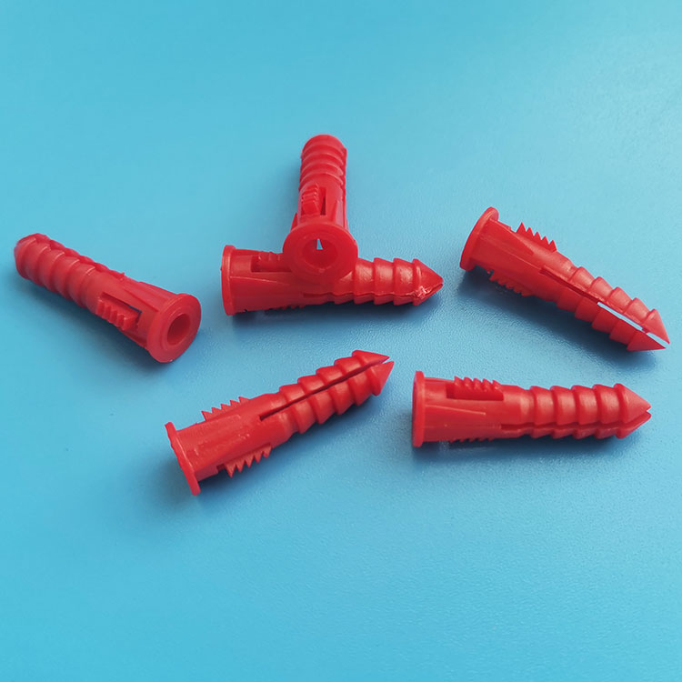 美式PE膨胀管螺栓067F红色