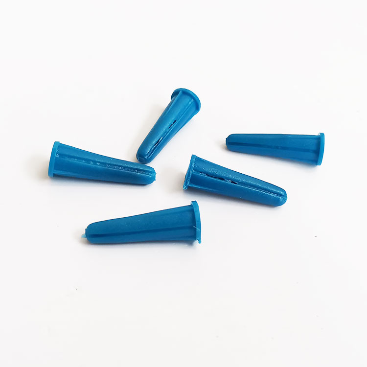 锥形膨胀管墙塞067E蓝色25.4mm 塔形膨胀螺栓