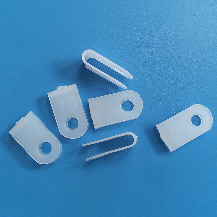 U型3.3线夹线卡线扣 1/8尼龙束线固定座  塑料理线器