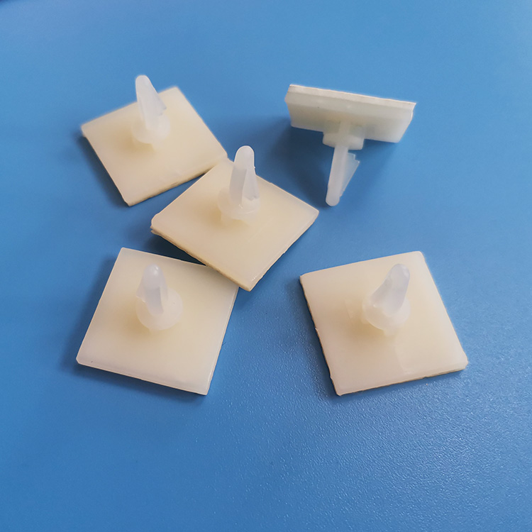 ASS-6背胶粘贴式固定柱PC板支撑柱粘式单头隔离柱钻孔4mm