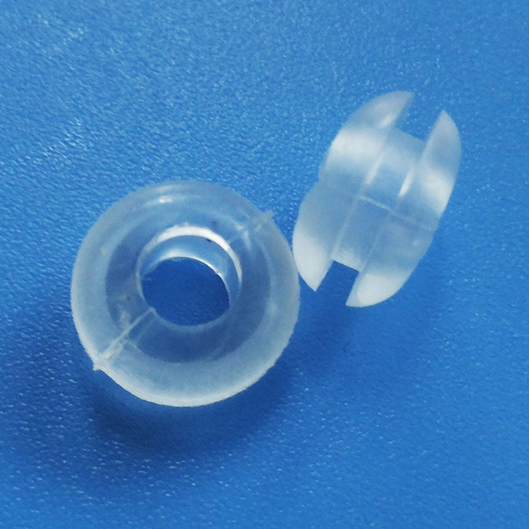 10*5mm算盘子护线套 PVC透明护线圈 车轮护线环