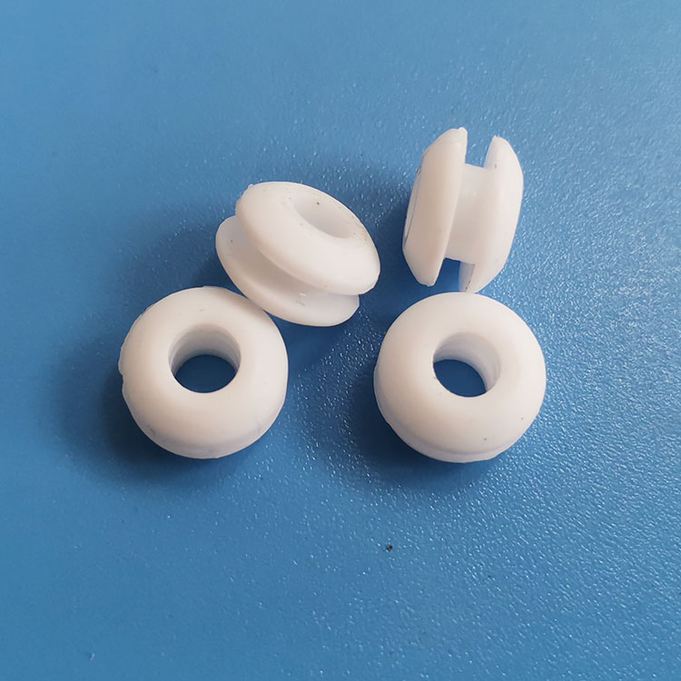 RC-4.2护线套乳白色硅胶护线圈电缆出线孔护套适用孔径6mm