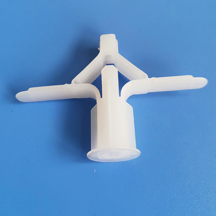 石膏板空心墙窗帘专用飞机型膨胀管10*35mm塑料胀管