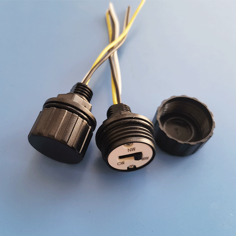 三档色温切换控制器小号防水色温开关LED调光器125V/3A