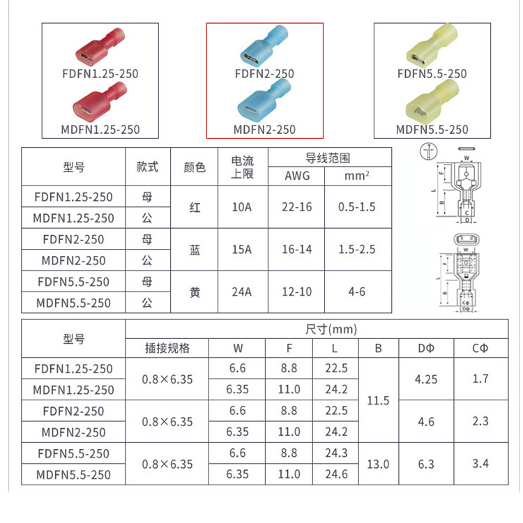 尼龙公母对插连接器